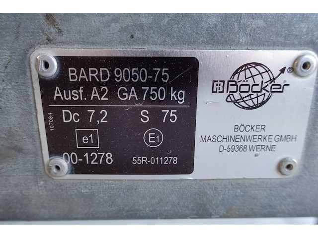 Ladderlift op aanhangwagen böcker - afbeelding 3 van  16