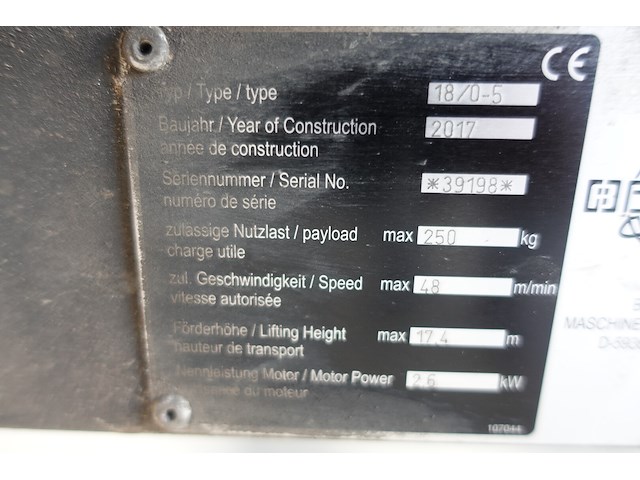 Ladderlift op aanhangwagen böcker - afbeelding 7 van  16