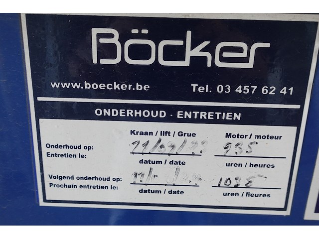 Ladderlift op aanhangwagen böcker - afbeelding 12 van  16