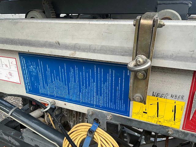 Ladderlift/bouwlift paus 18 wh-m - afbeelding 6 van  36