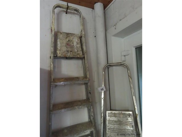 Ladders 2 stuks - afbeelding 1 van  3