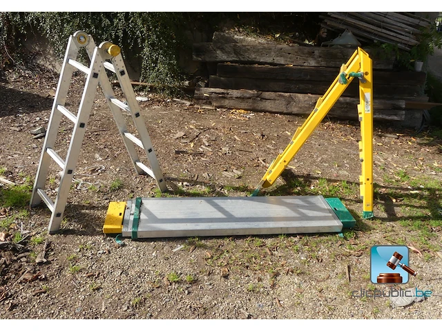Ladderset met loopbrug - afbeelding 1 van  11