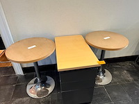 Ladekast + 2x bijzettafel