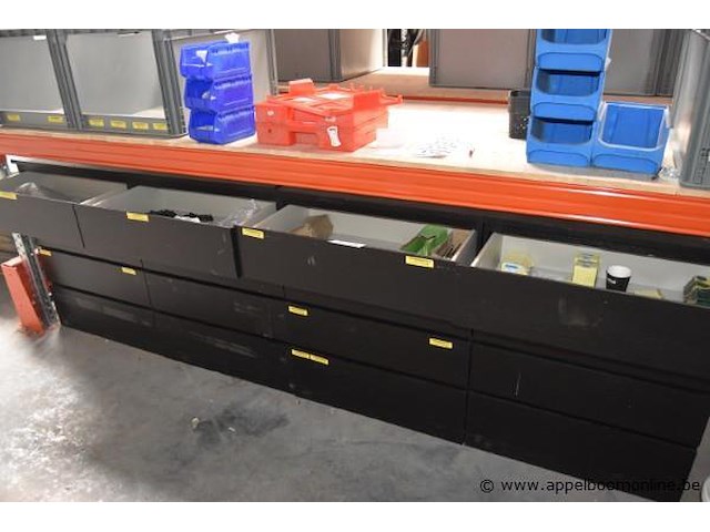 Ladekast, diverse bevestigingsmaterialen, wo. fischer, index, berner, spax - afbeelding 1 van  8