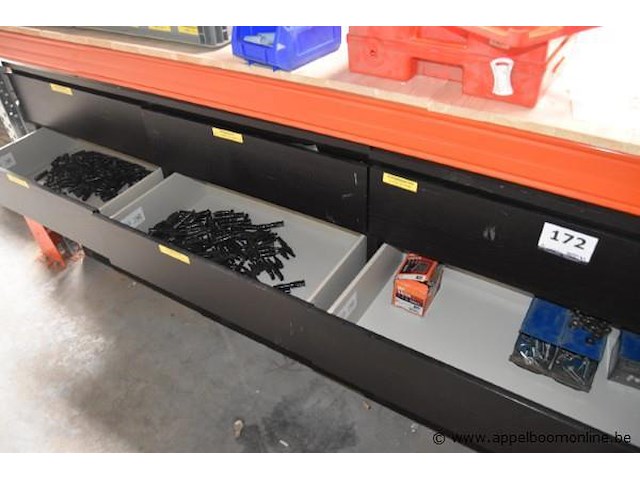 Ladekast, diverse bevestigingsmaterialen, wo. fischer, index, berner, spax - afbeelding 4 van  8