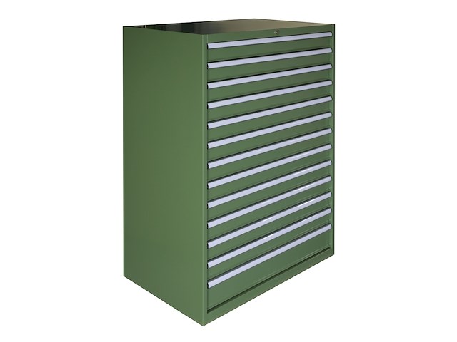 Ladekast met 13 laden - leeg - 120x590x1450mm - afbeelding 1 van  3