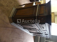 Ladekast met 4 deuren, 4 lades van massief eikenhout - afbeelding 1 van  4