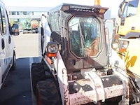 Lader bobcat 773, bj 1999, serie nr 509617402, compleet met veeginrichting, knik-graafbak, graafbak en vork - afbeelding 9 van  16