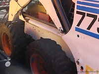 Lader bobcat 773, bj 1999, serie nr 509617402, compleet met veeginrichting, knik-graafbak, graafbak en vork - afbeelding 12 van  16
