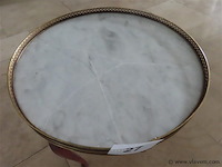 Ladetafeltje met marmeren blad - afbeelding 2 van  3