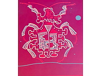 Ladislav josef kaspar - kleurenlithografie - vanaf 1 euro - afbeelding 3 van  6