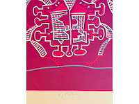 Ladislav josef kaspar - kleurenlithografie - vanaf 1 euro - afbeelding 4 van  6