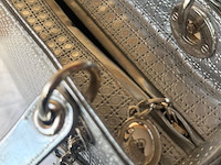 Lady dior handtas zilver - afbeelding 3 van  15