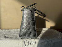 Lady dior handtas zilver - afbeelding 8 van  15