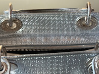 Lady dior handtas zilver - afbeelding 11 van  15