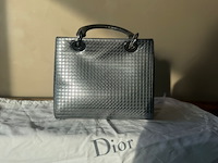 Lady dior handtas zilver - afbeelding 12 van  15