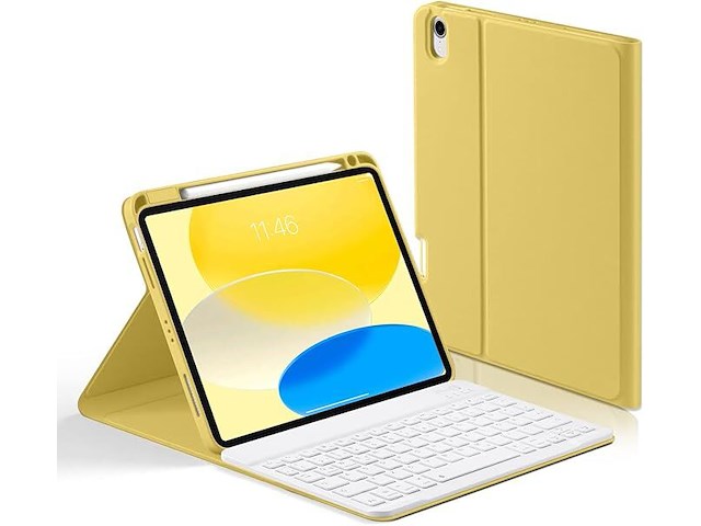 Laetass toetsenbordhoes voor ipad 10e generatie 10,9 inch 2022 - afbeelding 1 van  6