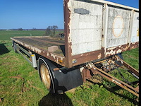 Lag 2-assige flatbed aanhanger 20 ton - afbeelding 2 van  4