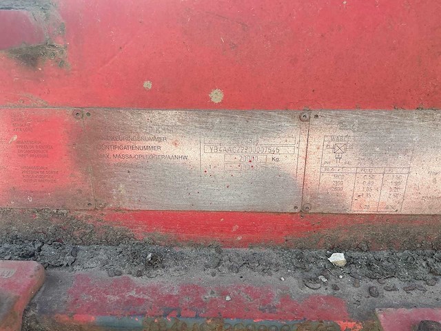 Lag la-2-20 khsl container oplegger - afbeelding 8 van  16