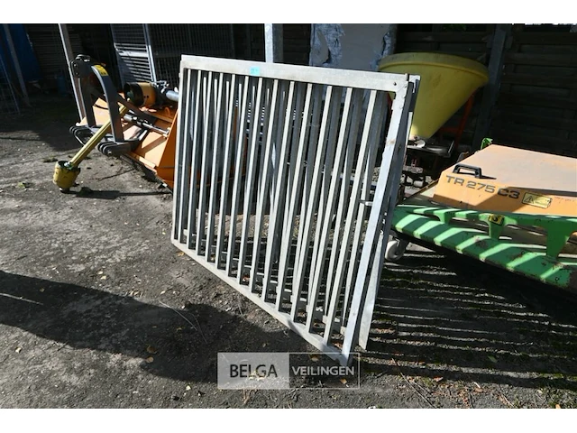 Lage 2-delige poort h120 cm - afbeelding 1 van  5