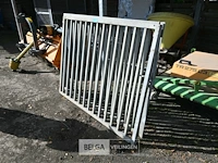 Lage 2-delige poort h120 cm