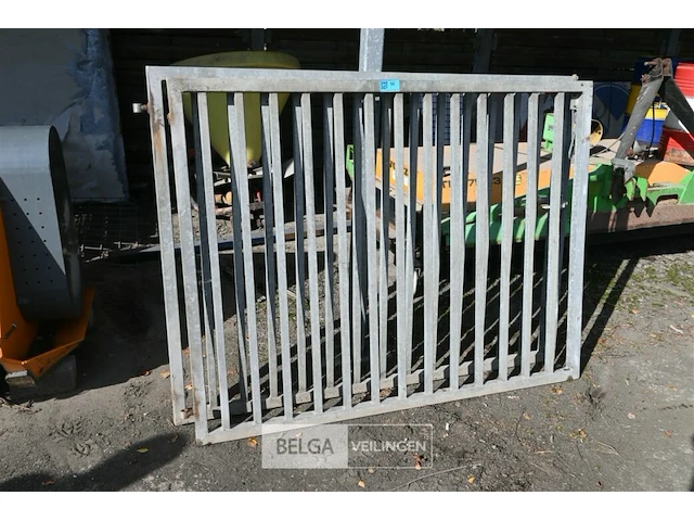 Lage 2-delige poort h120 cm - afbeelding 2 van  5