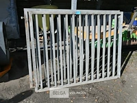 Lage 2-delige poort h120 cm - afbeelding 2 van  5