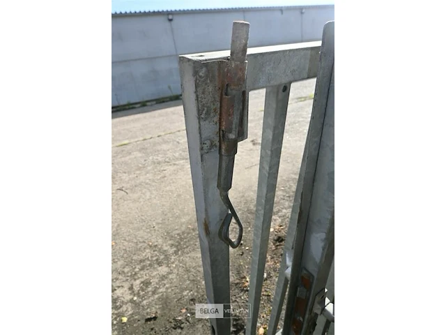 Lage 2-delige poort h120 cm - afbeelding 4 van  5