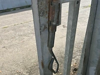 Lage 2-delige poort h120 cm - afbeelding 4 van  5
