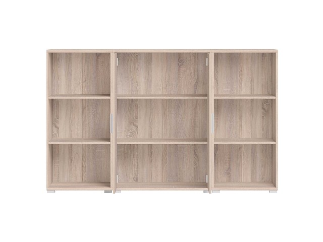Lage boekenkast olaph - eik - afbeelding 7 van  7