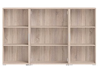 Lage boekenkast olaph - eik - afbeelding 7 van  7