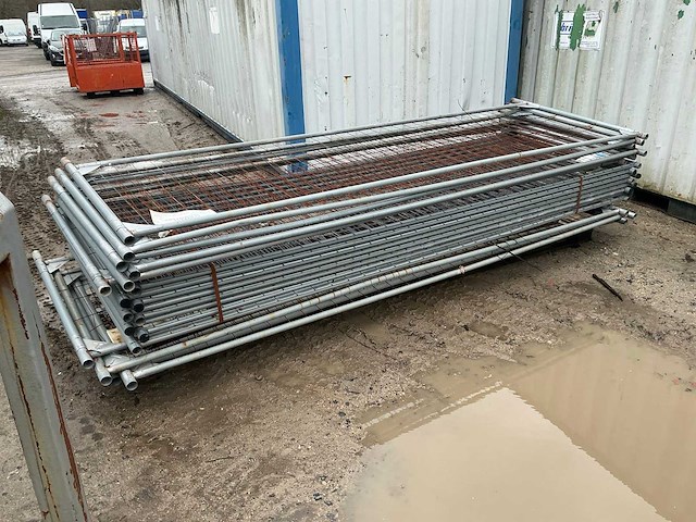 Lage bouwhekken met blok (20x) - afbeelding 2 van  5