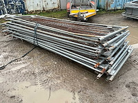 Lage bouwhekken met blok (20x) - afbeelding 1 van  5