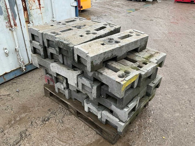 Lage bouwhekken met blok (20x) - afbeelding 4 van  5