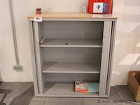 Lage dossierkast vv jaloeziedeuren - afbeelding 1 van  1