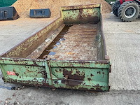 Lage groene container - waste container - afbeelding 1 van  5