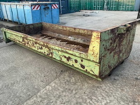 Lage groene container - waste container - afbeelding 3 van  5