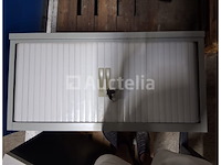 Lage kast met accordeon deur - afbeelding 2 van  2