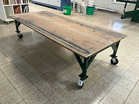 Lage magazijn/montage/transportkar - afbeelding 2 van  4