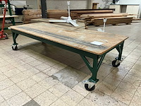 Lage magazijn/montage/transportkar - afbeelding 2 van  4