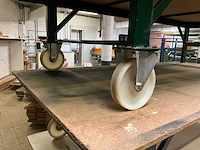 Lage magazijn/montage/transportkar/tafel - afbeelding 5 van  7