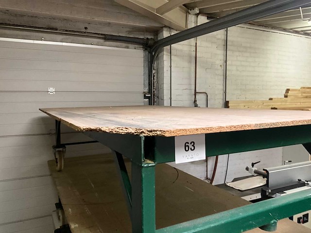 Lage magazijn/montage/transportkar/tafel - afbeelding 8 van  8