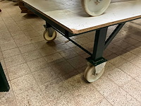 Lage magazijn/montage/transportkar/tafel - afbeelding 5 van  5