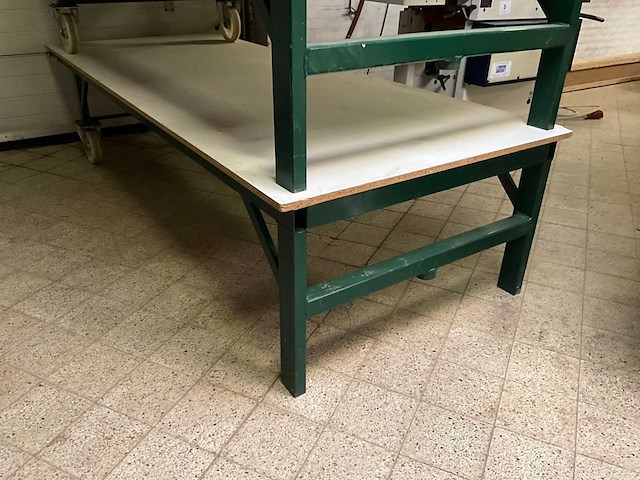 Lage magazijn/montage/transportkar/tafel - afbeelding 1 van  4