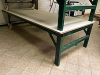 Lage magazijn/montage/transportkar/tafel - afbeelding 2 van  4
