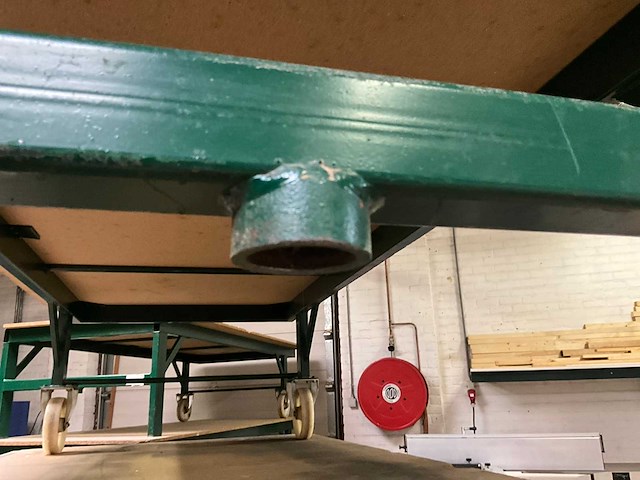Lage magazijn/montage/transportkar/tafel - afbeelding 3 van  4