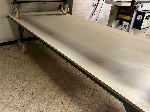Lage magazijn/montage/transportkar/tafel - afbeelding 4 van  4