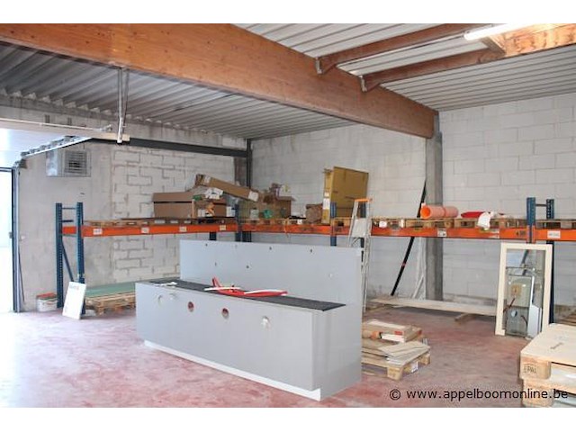 Lage palletstelling zonder inhoud - afbeelding 2 van  3