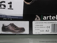 Lage veiligheidsschoenen, artelli, low shoe pro sorrento src, maat 42, gebruikt - afbeelding 2 van  2