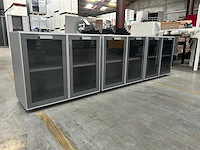 Lage vitrinekast - vitrinekast (3x) - afbeelding 3 van  5